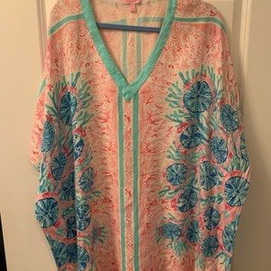 EUC Lilly Pulitzer Cover Up Size L/XL